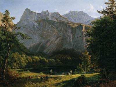 Josef Feid Backward lake Langbath china oil painting image